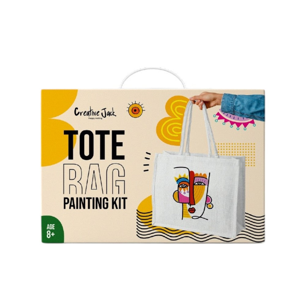 Creative Jack Tote Bag Painting Kit for Kids Age 8 Plus - DIY Art Set